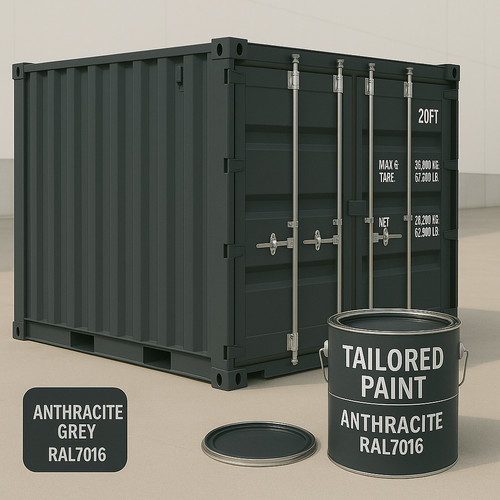 Container roof sealant paint - container,