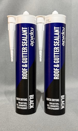 Roof gutter sealant black - gutter,